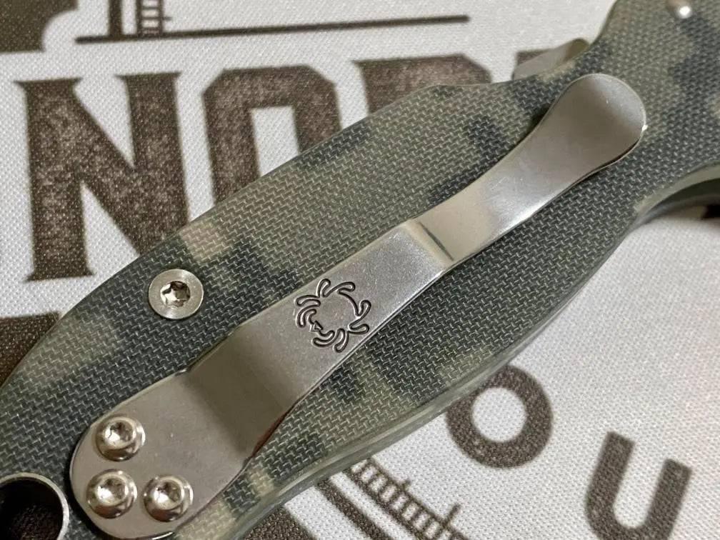 Spyderco Para 3 CPM-S45VN Knife Digi Camo G-10 (3" Satin) - NORTH RIVER OUTDOORS