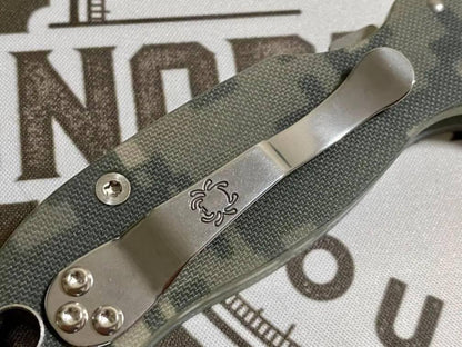 Spyderco Para 3 CPM-S45VN Knife Digi Camo G-10 (3" Satin) - NORTH RIVER OUTDOORS