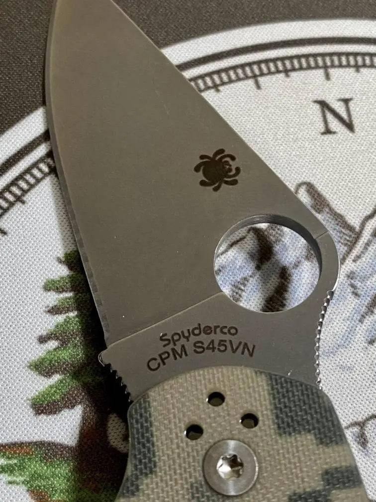 Spyderco Para 3 CPM-S45VN Knife Digi Camo G-10 (3" Satin) - NORTH RIVER OUTDOORS