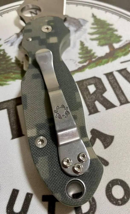 Spyderco Para 3 CPM-S45VN Knife Digi Camo G-10 (3" Satin) - NORTH RIVER OUTDOORS