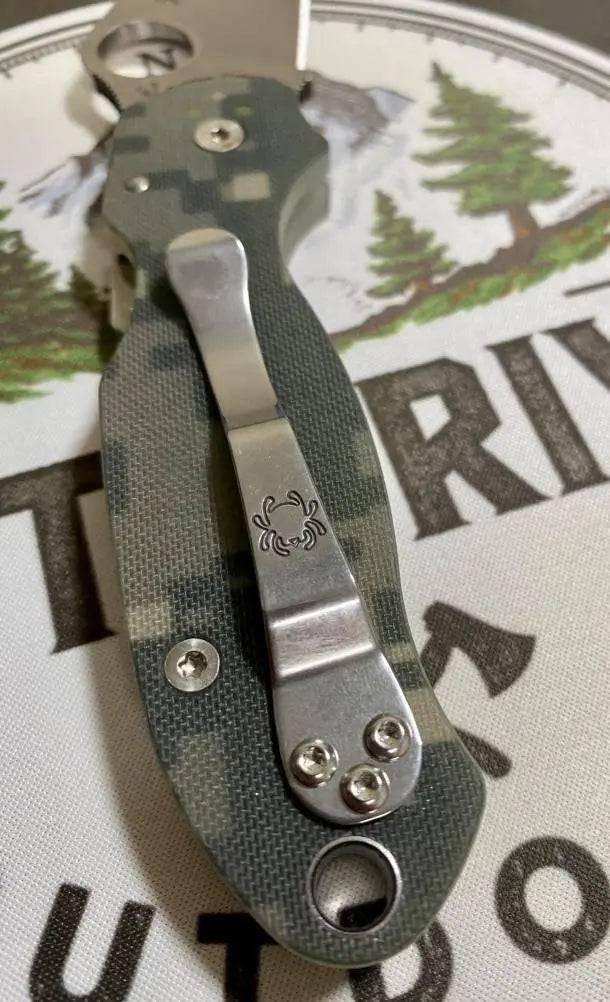 Spyderco Para 3 CPM-S45VN Knife Digi Camo G-10 (3" Satin) - NORTH RIVER OUTDOORS