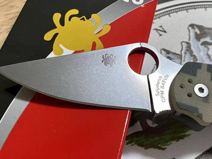 Spyderco Para 3 CPM-S45VN Knife Digi Camo G-10 (3" Satin) - NORTH RIVER OUTDOORS