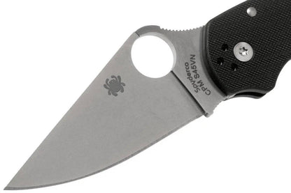 Spyderco Para 3 S30V Knife Black G-10 (3" Satin) C223GP - NORTH RIVER OUTDOORS