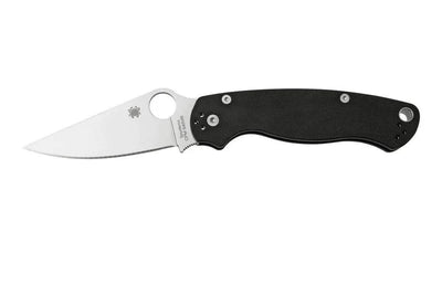 Spyderco Paramilitary 2 C81GP2 Knife 3.42" S45VN Blade, Black G10 Handles - NORTH RIVER OUTDOORS