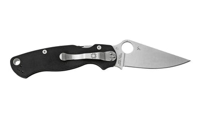 Spyderco Paramilitary 2 C81GP2 Knife 3.42" S45VN Blade, Black G10 Handles - NORTH RIVER OUTDOORS