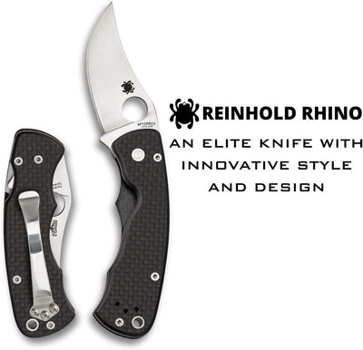Spyderco Reinhold Rhino Folding Knife 2.35" (C210CFP) - NORTH RIVER OUTDOORS