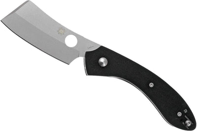 Spyderco Roc Folding 3.07" VG10 Bead Blast Cleaver Blade (C177GP) - NORTH RIVER OUTDOORS