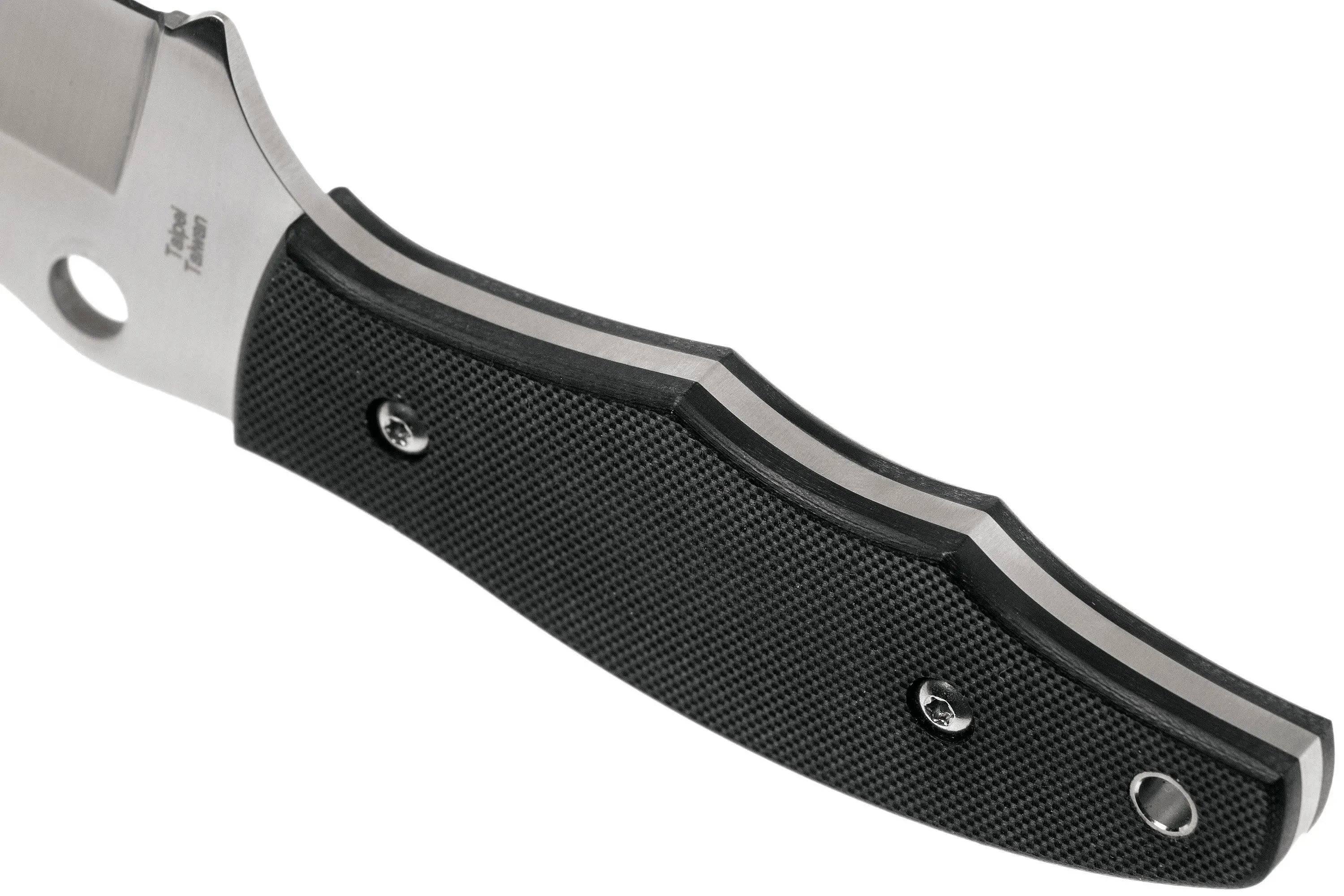Spyderco Ronin 2 Fixed Blade Knife G-10 (4.1" Satin) - NORTH RIVER OUTDOORS