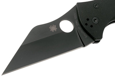 Spyderco Yojimbo 2 Folding Knife 3.2" Black DLC C85GPBBK2 - NORTH RIVER OUTDOORS