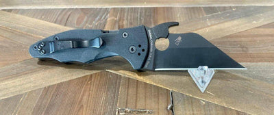Spyderco Yojimbo 2 Semi-Custom Emerson Folding Knife 3.2" Black DLC - C85GPBBK2 - NORTH RIVER OUTDOORS