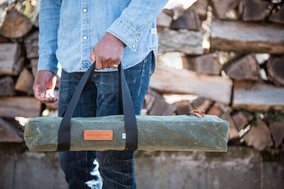 Straight Grain Supply Axe and Utility Bag - Olive - NORTH RIVER OUTDOORS