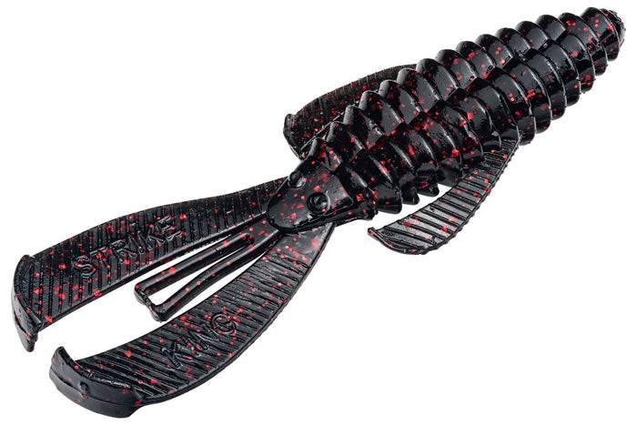 Strike King Rage Bug Black Blue Flake Bait, 4-In, 7-Pk - Foto 10