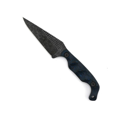 Stroup Knives Bravo 5 Blue G10 Fixed Blade - NORTH RIVER OUTDOORS