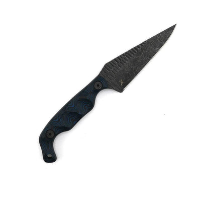 Stroup Knives Bravo 5 Blue G10 Fixed Blade - NORTH RIVER OUTDOORS