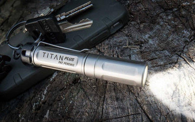 SureFire Titan Plus Ultra-Compact Multi-Output LED Keychain 300 Lumens Flashlight (USA) - NORTH RIVER OUTDOORS