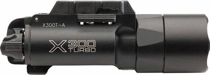 SureFire X300T-A Turbo Handgun Weapon light High Candela LED Black Fits Picatinny Rail (USA) - NORTH RIVER OUTDOORS
