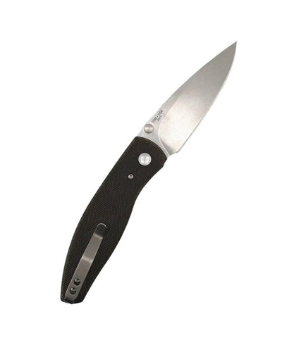 TRM ATOM Folding Knife OD Green Micarta Scales 3.5" Drop Point CPM-20CV (Pre-Owned) - NORTH RIVER OUTDOORS