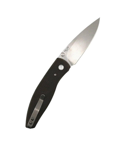 TRM ATOM Folding Knife OD Green Micarta Scales 3.5" Drop Point CPM-20CV (Pre-Owned) - NORTH RIVER OUTDOORS