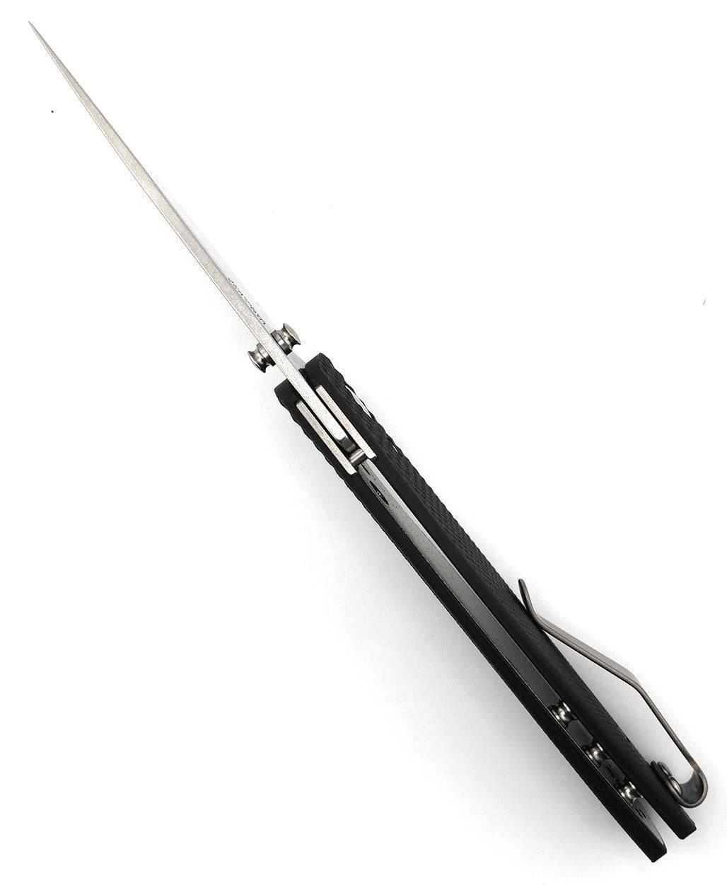 TRM Neutron 2 Linerlock MagnaCut - Jet Black G10 - 3D Contoured