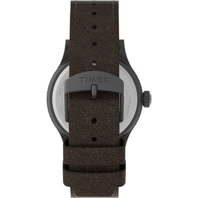 Timex Expedition Scout - Khaki Dial - Brown Leather Strap - NORTH RIVER OUTDOORS