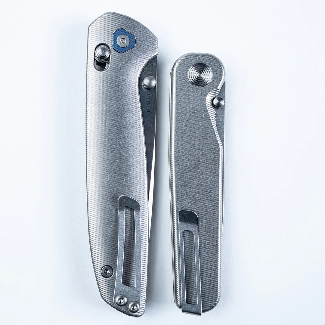 Tactile Maverick MagnaCut Folding Knife Stonewash Titanium (USA)