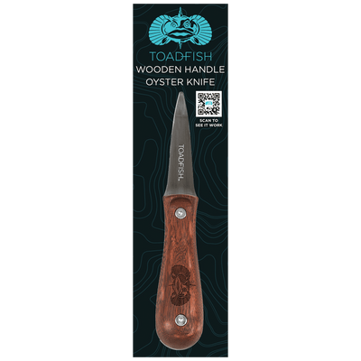 Limited Edition Professional Wooden Handle Oyster Shucking Knife - NORTH RIVER OUTDOORS
