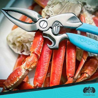 Toadfish Coastal Kitchen Collection - Crab Cracker, Shrimp Deveiner and Oyster Knife - NORTH RIVER OUTDOORS
