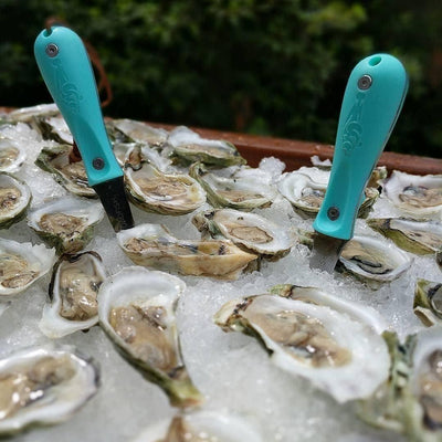 Toadfish Oyster Shucking Opener PUT 'EM BACK Knife - NORTH RIVER OUTDOORS
