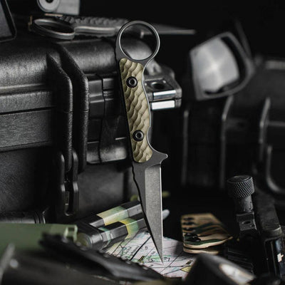 Toor G10 Jank Shank Knife 3.5" Nitro-V (USA) - NORTH RIVER OUTDOORS