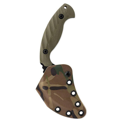 Toor Karsumba Karambit Knife Burlap Green (USA) - NORTH RIVER OUTDOORS