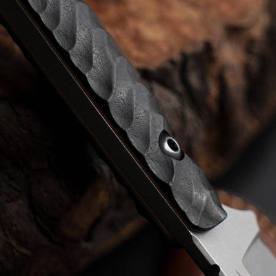 Toor Knives Field 2.0 Ebony Fixed Knife w/ Sheath (USA) - NORTH RIVER OUTDOORS