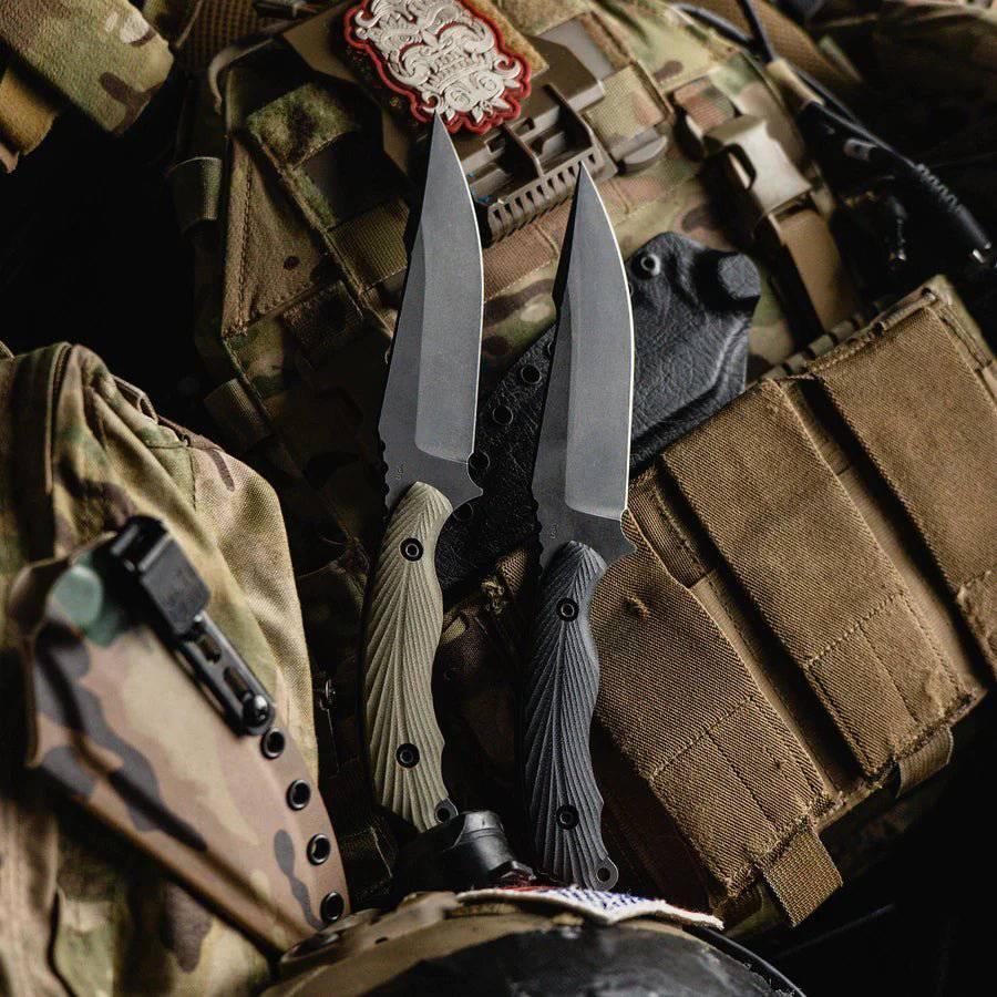 Toor Knives Raven Fixed Blade Ebony CPM-3V (USA) - NORTH RIVER OUTDOORS