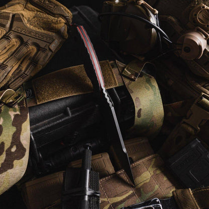 Toor Knives Raven Fixed Blade Shadow Black CPM-3V (USA) - NORTH RIVER OUTDOORS