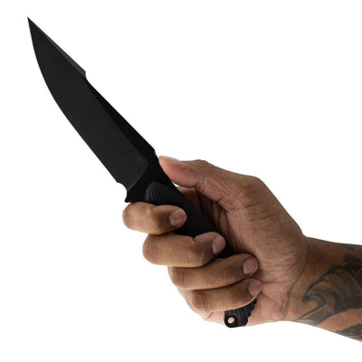 Toor Knives Raven Fixed Blade Shadow Black CPM-3V (USA) - NORTH RIVER OUTDOORS