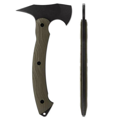 Toor Knives Tomahawk, 11" Overall, D2 Axe Head w/ Spike (USA) - NORTH RIVER OUTDOORS
