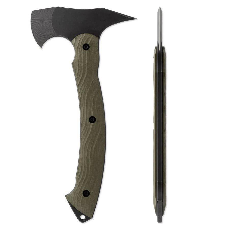 Toor Knives Tomahawk, 11" Overall, D2 Axe Head w/ Spike (USA) - NORTH RIVER OUTDOORS