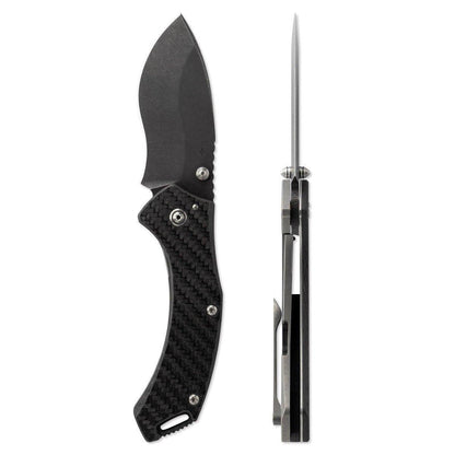 Toor Knives XT1 Bravo Carbon Fiber Folding Knife CPM S35VN (USA) - NORTH RIVER OUTDOORS