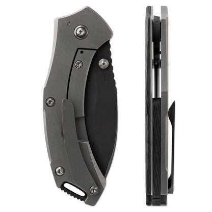 Toor Knives XT1 Bravo Carbon Fiber Folding Knife CPM S35VN (USA) - NORTH RIVER OUTDOORS