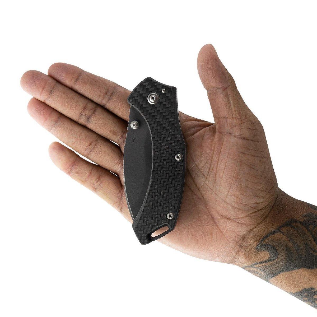 Toor Knives XT1 Bravo Carbon Fiber Folding Knife CPM S35VN (USA) - NORTH RIVER OUTDOORS