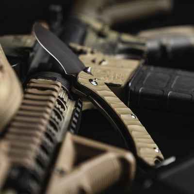 Toor Knives XT1 Bravo G10 OD Green Ti Folding Knife S35VN (USA) - NORTH RIVER OUTDOORS
