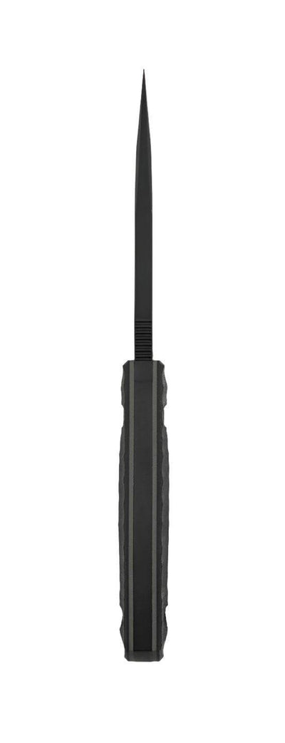 Toor Krypteia T Socom Black Fixed Blade Knife 4.0" M4 Grey G10 Handles (USA) - NORTH RIVER OUTDOORS