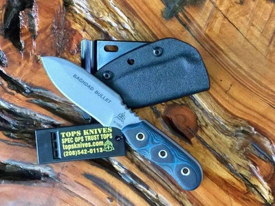 TOPS Baghdad Bullet Knife - NORTH RIVER OUTDOORS
