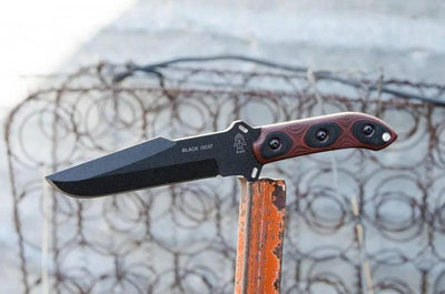 TOPS Black Heat (Marine Heat) Knife - NORTH RIVER OUTDOORS