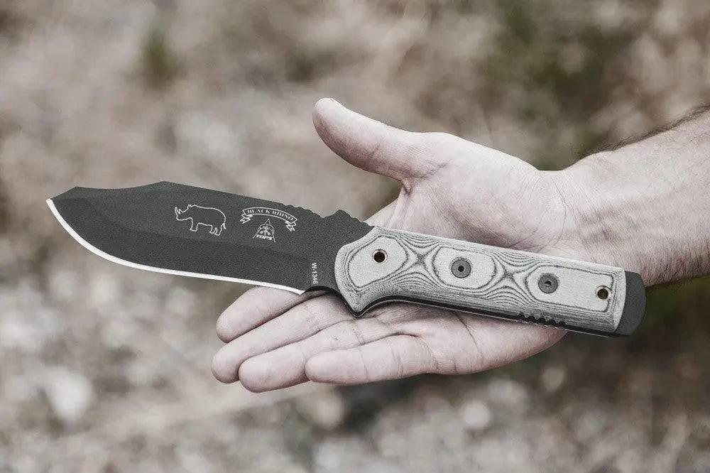 TOPS Black Rhino Knife - NORTH RIVER OUTDOORS