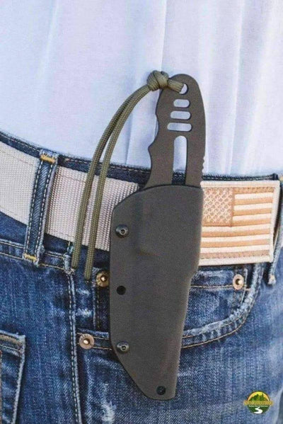 TOPS C.A.T. 202 Knife - Tanto Point - NORTH RIVER OUTDOORS