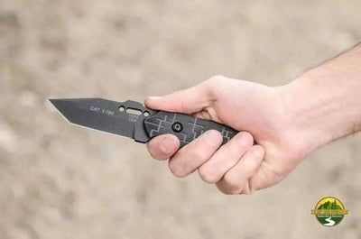 TOPS C.A.T. 203 Knife - Tanto Point - NORTH RIVER OUTDOORS