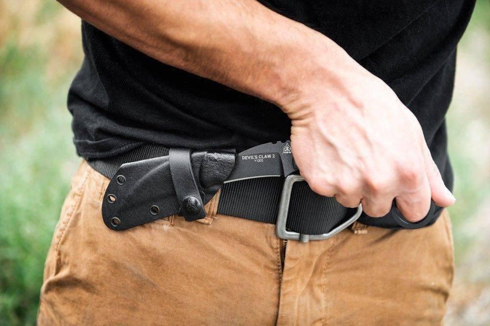 TOPS Devil's Claw 2 Fixed Karambit 3.13" Hawkbill DEVCL-02 - NORTH RIVER OUTDOORS