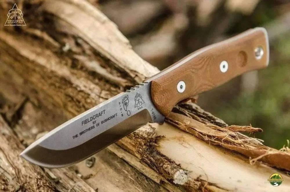 TOPS Fieldcraft Knife B.O.B - NORTH RIVER OUTDOORS