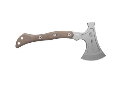 TOPS Hammer Hawk Tungsten 1075 Micarta Tactical Tomahawk - NORTH RIVER OUTDOORS
