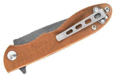 TOPS MSF-4.0 Mini Scandi Flipper Knife 3.25" N690Co Two-Tone Blade - NORTH RIVER OUTDOORS